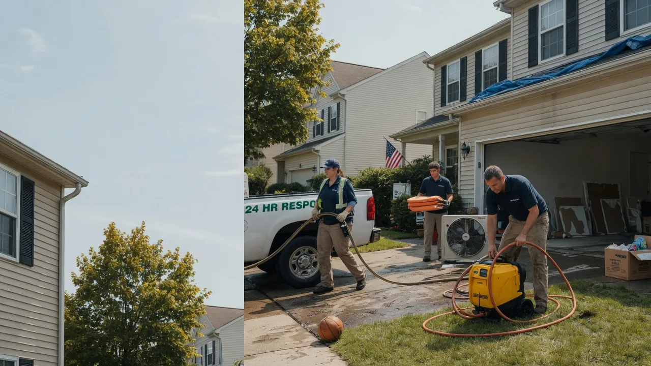 Emergency Water Damage Restoration in Sandwich, IL near me